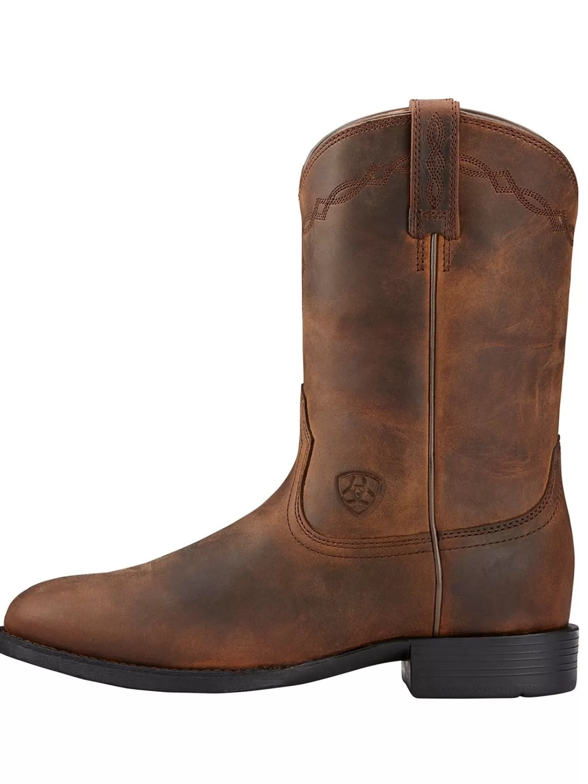 Fashion Ariat Heritage Roper Boots - Womens Western Cowgirl - Distressed Brown