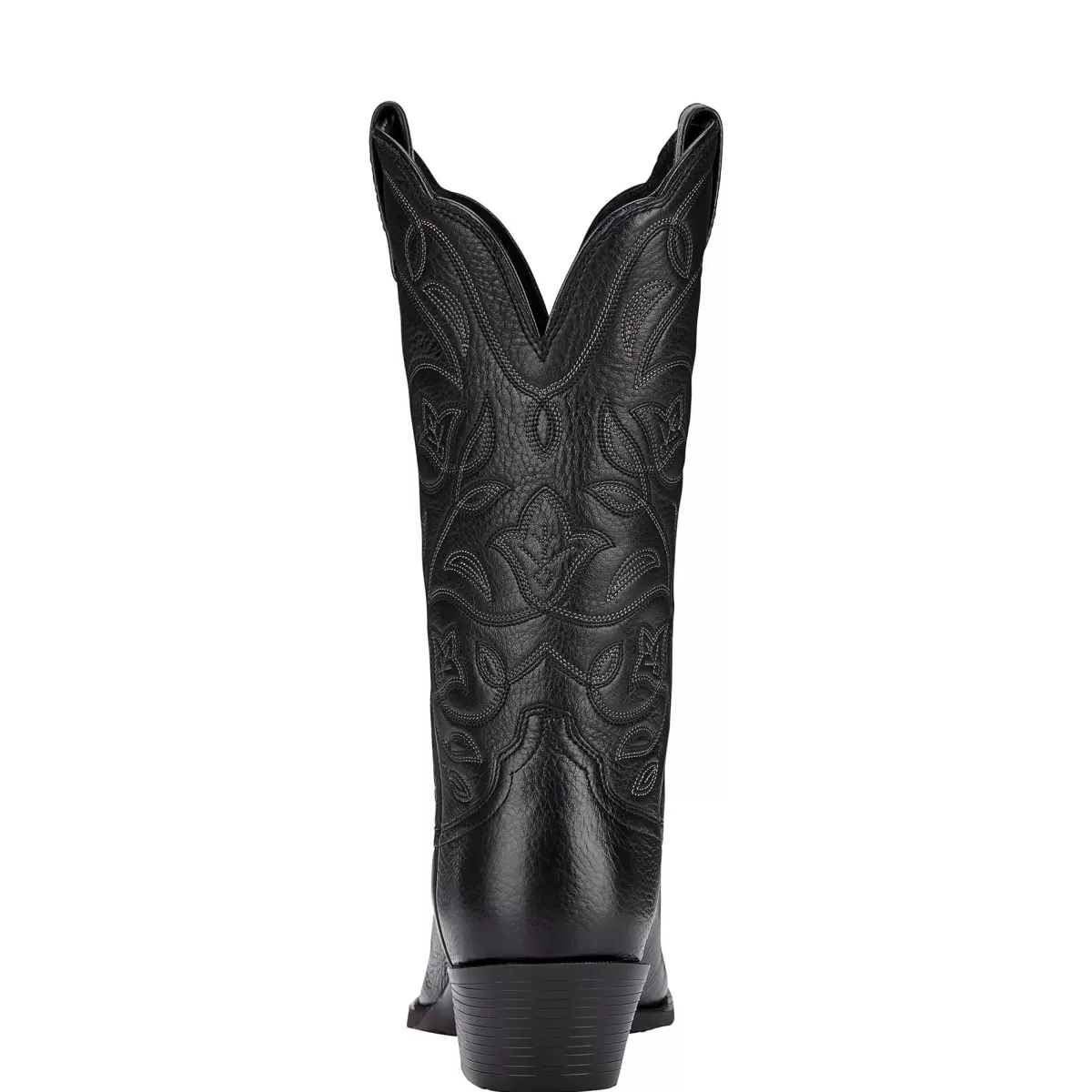Discount Ariat Heritage Western R Toe Boots - Womens Cowgirl Black Deertan