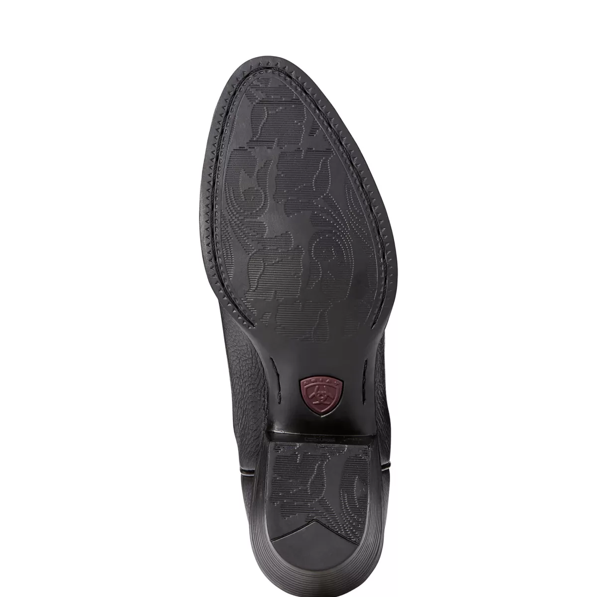 Discount Ariat Heritage Western R Toe Boots - Womens Cowgirl Black Deertan
