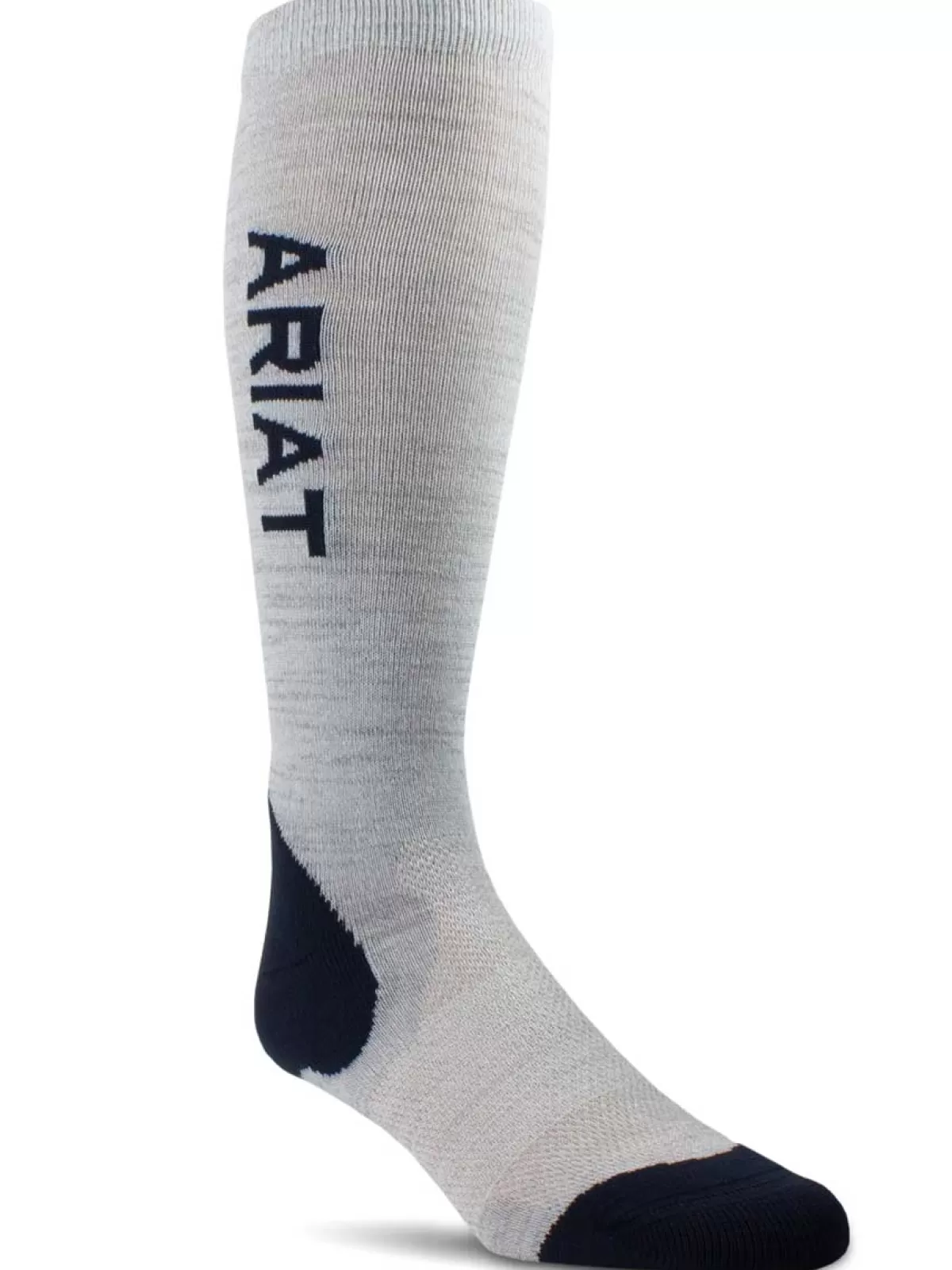 Store Ariat Socks - tek Performance Heather Grey & Navy