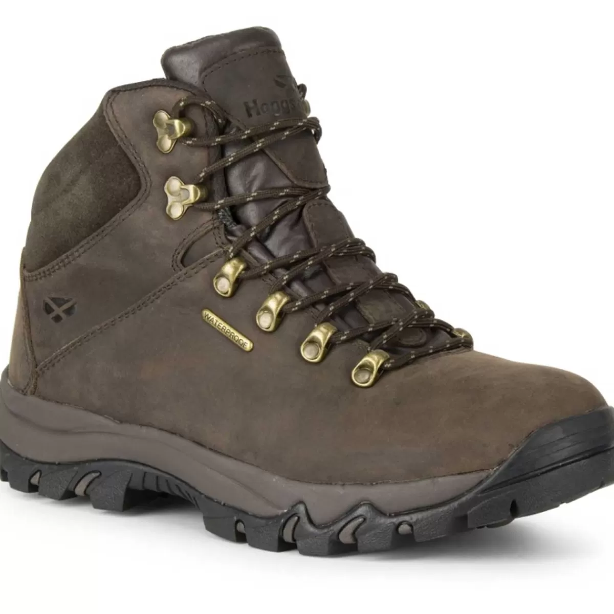 Store Hoggs of Fife Glencoe Waxy Leather W/P Trek Boots - Brown
