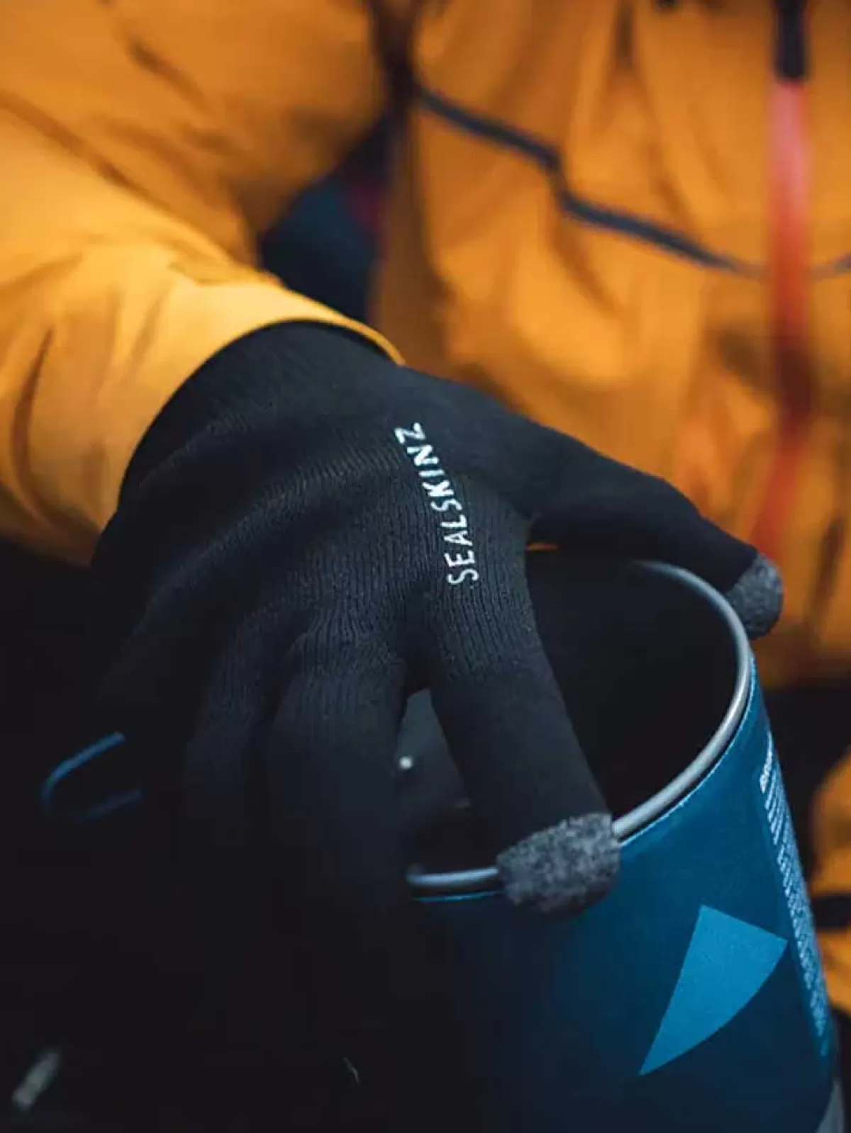 Best Sealskinz Gloves - Waterproof All Weather Ultra Grip Knitted Glove - Black
